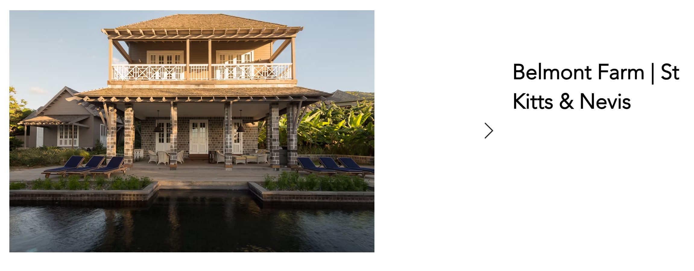 Belmont Farm historic estate waterfront renovation, St. Kitts & Nevis